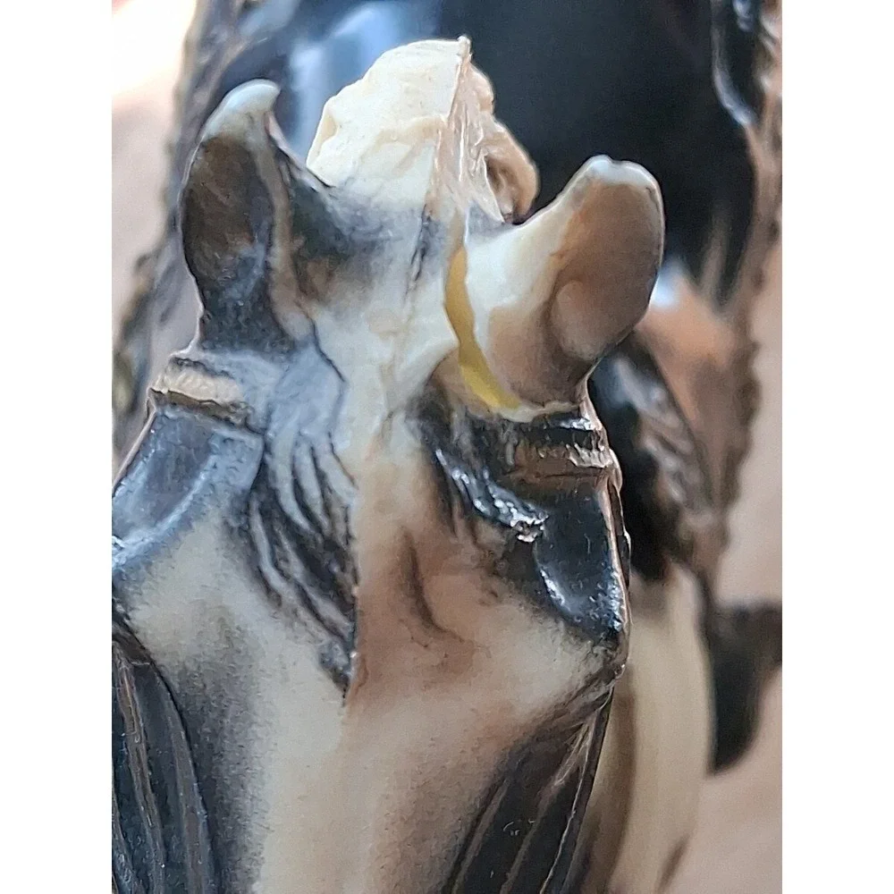BREYER BLACK TOBIANO PINTO PRANCER GLOSSY FURY HORSE. Read